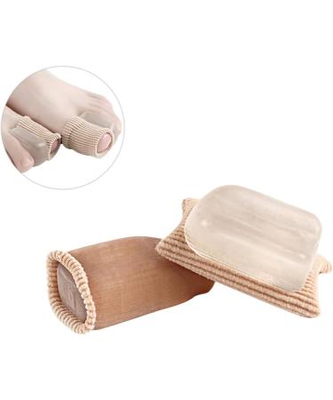 Healifty Orthotics 4 Pcs Bunion Hallux Valgus Splitter & Gel Cover Kit - Skin Color - 4x2.8cm x 2pcs - Buy Online on GoSupps.com