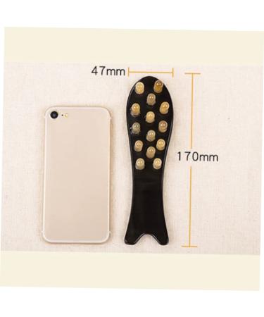Buy TOVINANNA Natural Horn Massage Comb | Scalp Smoothing & Hair Care | International Shipping Available - Buy Online on GoSupps.com