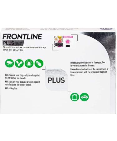 Frontline PLUS Spot On Large Dog 6 pipettes - Buy Online on GoSupps.com