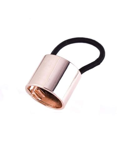 Set of 4 Fashion Punk Gothic Alloy Ponytail Cuffs - Elastic Hair Ties for Women & Girls - Stylish Hair Bands & Ropes - Buy Online on GoSupps.com