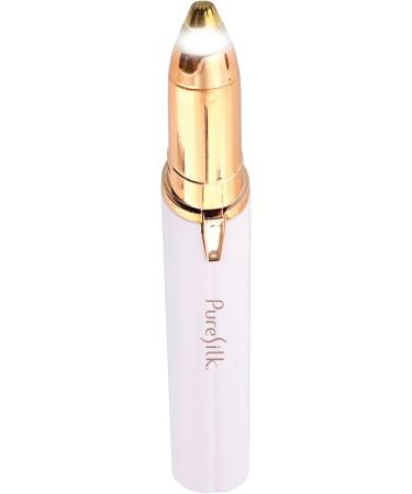 Pure Silk Eyebrow Hair Remover for Women - Gentle Pain-Free Trimmer with Built-in Light | Portable Battery-Powered Grooming Tool - Buy Online on GoSupps.com