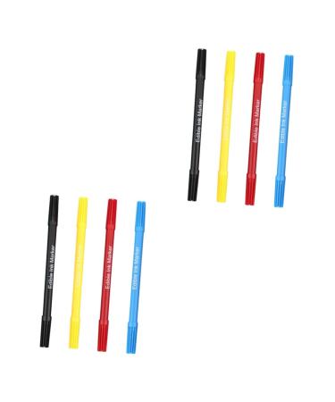 PRETYZOOM 8 Pcs Baking Pen Edible Pens Baking Tool Color Pens Bakery Coloring Markers Food Pens Edible Plastic