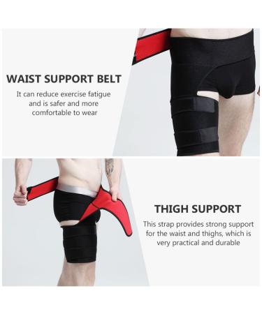 Buy Healifty Waist Fixed Leggings & Hip Stabilizer Wrap - Thigh Support Brace for Men | Fitness Leg Sleeves for Hamstring Support - International Shipping Available - Buy Online on GoSupps.com