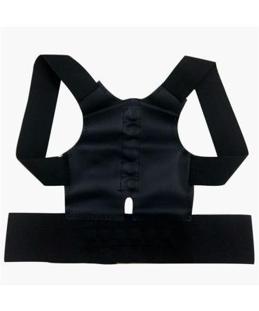 YMGSCC Posture Corrector Men's Women's Orthopedic Corset Back Waist Support with Shoulder Brace(M) Medium B