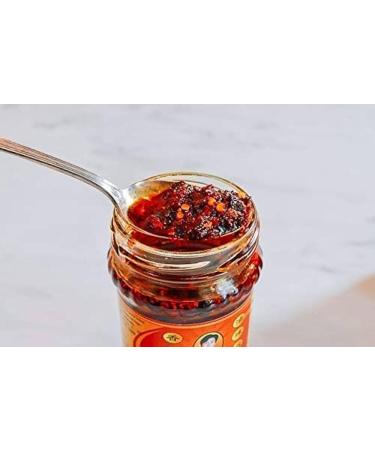 Laoganma Authentic Chinese Fermented Soybeans in Chilli Oil 280g & Crispy Chilli in Oil 210g Spicy Condiment (Pack of 2) - Buy Online on GoSupps.com
