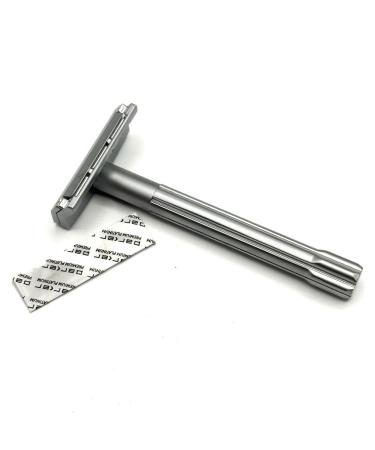 Buy Parker Safety Razor SOLOEDGE - Magnetic Single Edge Razor with 100 Blades for a Smooth Comfortable Shave | International Shipping Available - Buy Online on GoSupps.com