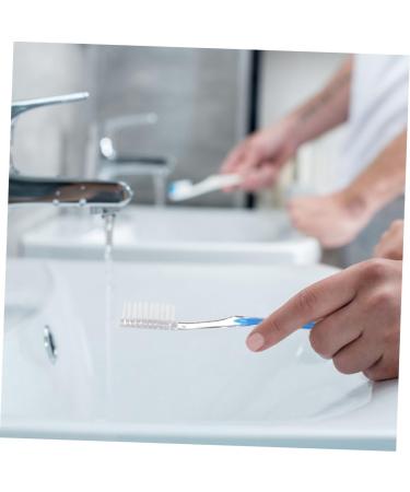 Partykindom 50-Pack Portable Disposable Toothbrushes Travel-Friendly Soft Bristle Tooth Supplies & Accessories - Buy Online on GoSupps.com