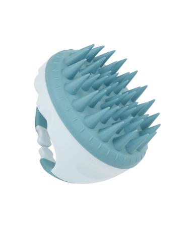 Buy Silicone Scalp Massage Brush | Waterproof Hair Scrubber for All Ages - Green - Buy Online on GoSupps.com