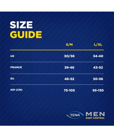 Tena Men Active Fit Normal Grey (Large/XL) Pants - 10 Pack - Buy Online on GoSupps.com