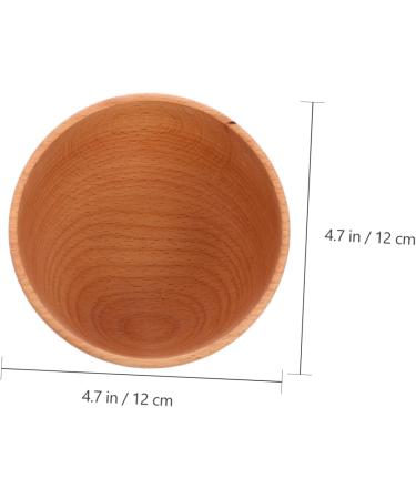 Zerodeko Wooden Bowl Salad Bowl Chip Container Christmas The Kitchen Bowl Food Bowl Dessert - Buy Online on GoSupps.com