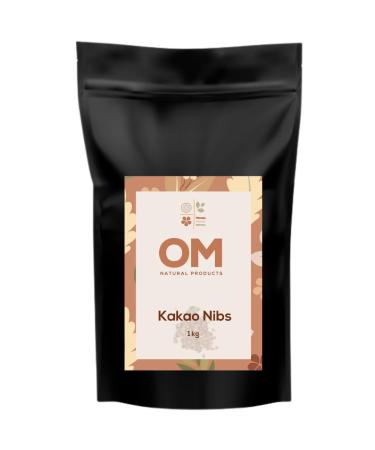 OM - cocoa nibs |A gift from the Pachamama |Natural essence of chocolate |Without extra sugar or additives |Vegan natural product 100% naturally from the Peruvian Amazon area (1 kg) - Buy Online on GoSupps.com