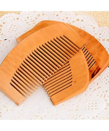 Comb Natural Wide Tooth Wood Comb Peach Wood Wooden Hair Brush No-Static Massage Hair Brushes Health 9cm Wood Hair Comb Styling Tools wooden comb - Buy Online on GoSupps.com