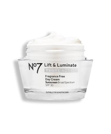 No7 Lift & Luminate Triple Action Day Cream SPF 30 | Anti Aging Face Cream - Buy Online on GoSupps.com