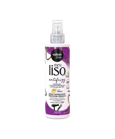 Salon Line - Linha Meu Liso (Antifrizz) - Spray Protetor Termico 240 Ml - (My Straight (Antifrizz) - Thermal Protective Spray 8.11 Fl Oz)
