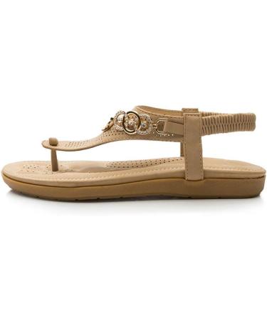 Handmade Dots Suede Gold Circle Chain Flip-Flops for Women | Comfort & Breathability | Size 5 - Shop Now! - Buy Online on GoSupps.com