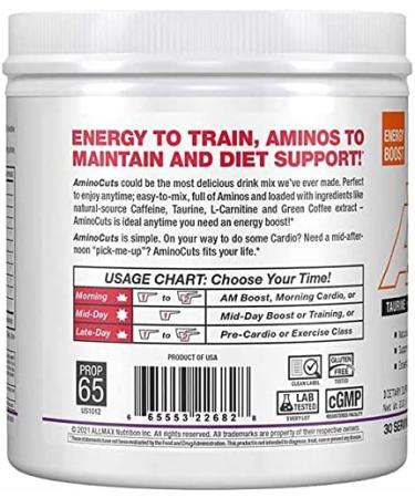 ALLMAX Nutrition ACUTS Amino Energy Drink - Grape Escape 7.4 oz | Boost Energy & Performance - Buy Online on GoSupps.com