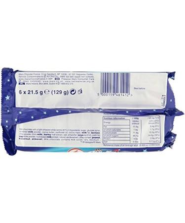 The Original Milk Chocolate Nougat Bar - Milky Way Fun Size Milk Chocolate Bars 6 Mini Milk Chocolate Bars 21.5g - Buy Online on GoSupps.com