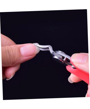 SKISUNO Skin Plier Nail Pedicure Tools Professional Cuticle Nippers Cuticle Pliers Cuticle Manicure Tools Scraper Tool Manicure Nipper Nursing Red Stainless Steel Leather Pliers - Buy Online on GoSupps.com