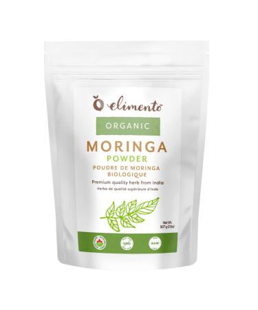 Elimento Moringa Powder Organic 2lbs 907 Grams