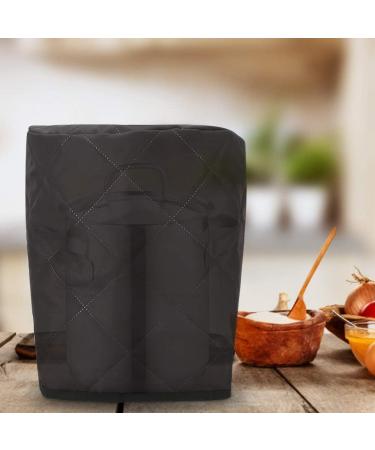 Buy Waterproof Round Dustproof Cover for Kitchen Cookers & Soup Pots - Black | Perfect Home Appliance Protection - Buy Online on GoSupps.com
