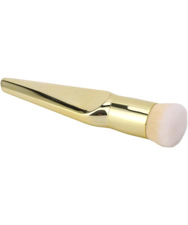 Makeup Brush Metal Comfortable Cosmetic Powder Brush No Tracing Gold for Party for - Buy Online on GoSupps.com