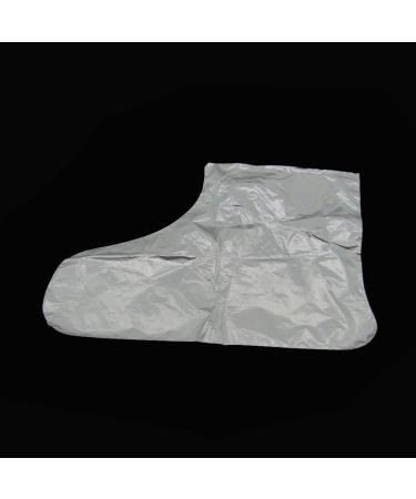 100 pcs Disposable Foot Covers for Paraffin Wax Therapy - Plastic Booties for Men and Women - Buy Online on GoSupps.com