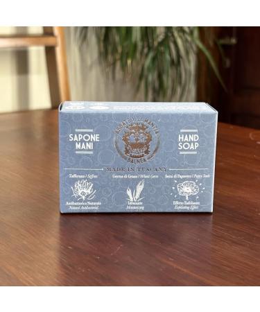  ABBATE Y LA MANTIA Balnea Soap Inspired by the Eastern Hammam and Western Spa with Poppy Seeds and Wheat Germ Oil 360g Made in Italy - Buy Online on GoSupps.com