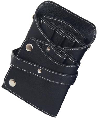 Beaupretty Hairdresser Tool Bag - Scissor Organizer & Belt Bag for Salons | Black | 2pcs - Buy Online on GoSupps.com