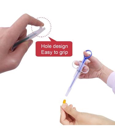 Houdao Pet Medication Syringe - Soft Tip Feeder for Cats Dogs & Small Animals | Reusable Medication Device for Easy Pill & Capsule Administration - Buy Online on GoSupps.com