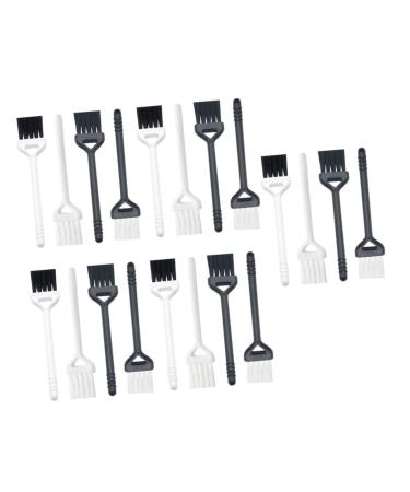 UKCOCO 60 STK Razor brush Electric razor brush hair cutting brushes Small Electric Bartschneider Cleaning brush for hair clipping brushes ABS window slot brush mini