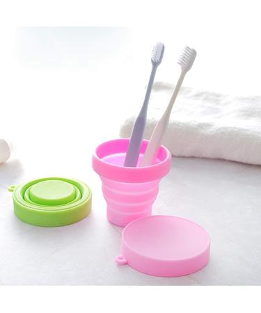 Guissi Collapsible Cup - Silicone Reusable Folding Mug with Lids for Camping & Travel - Buy Online on GoSupps.com