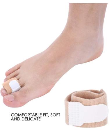 10pcs Toe Separators for Overlapping Toes & Hallux Valgus Corrector - Orthopedic Braces for Bunion Adjuster - Toe Stretchers for Men Women - Buy Online on GoSupps.com