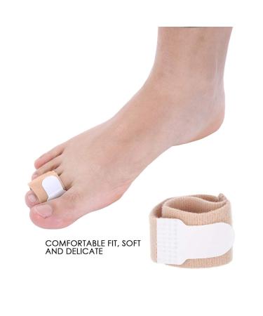Hallux Valgus Hammer Toe Straightener | Padded Wraps & Separators for Comfortable Foot Alignment | International Shipping - Buy Online on GoSupps.com