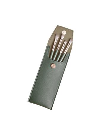 Premium Eye Makeup Brush Set | 4 Soft Eyeshadow Blending Brushes for Flawless Makeup - Long-Lasting & Perfect Fit - Buy Online on GoSupps.com