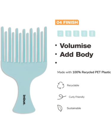 Imbue Volumising Hair Pick Afro Picks - Easy Grip Handle for Men and Women - Detangling Accessories Green - Buy Online on GoSupps.com