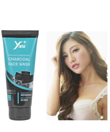 Yana Cosmetics Yana Original Charcoal Facewash whitening Cleanser for Deep cleansing Acne Oil & Pollution Control With No Paraben & Sulfate Free for women