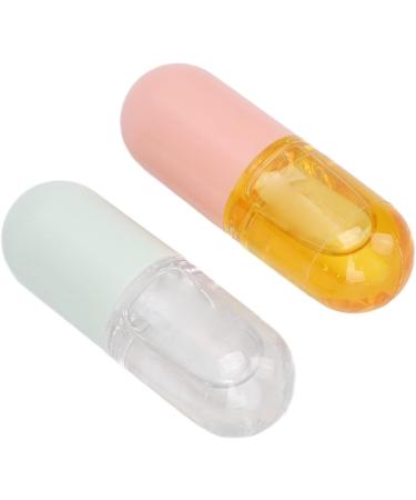 2pcs 5.5ml Lip Plumper Set Women Day Night Moisturizing Hydrating Lip Enhancer Serum for Fuller Lips - Buy Online on GoSupps.com