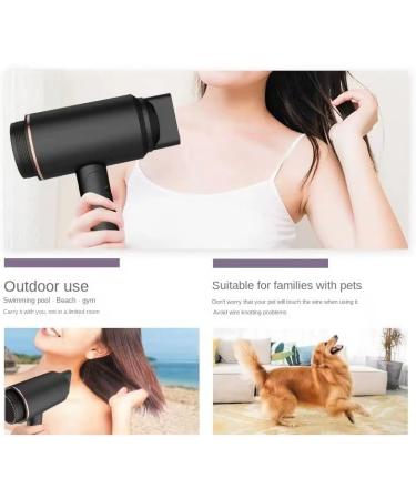 Rechargeable Wireless Hair Dryer Home Portable Hair Dryer Foldable Outdoor pet Hair Dryer Quality Goods - Buy Online on GoSupps.com