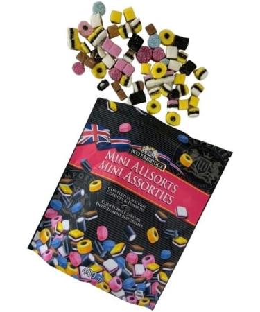 Waterbridge Mini Allsorts Pouch 400g (2 Pack) - Packed in a Rustic Tree Climber Products Burlap Bag - Buy Online on GoSupps.com