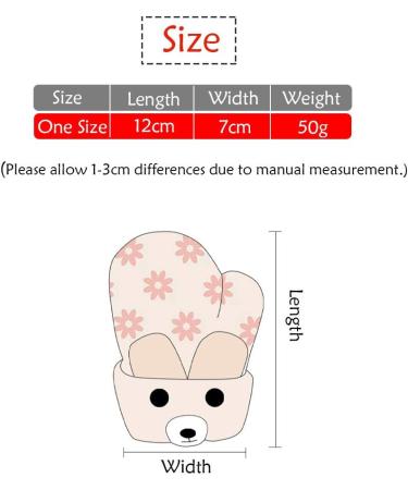AIDIER Baby Winter Mittens | Knitted Gloves with Fleece Lining | Blue | 0-3 Years - Buy Online on GoSupps.com