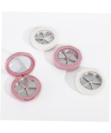 Balacoo 9 Pcs Eye Shadow DIY Lip Balm Containers Makeup Empty Eyeshadow Compact Powder Empty Box Cosmetic - Buy Online on GoSupps.com