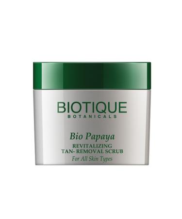 Biotique Bio Papaya Revitalizing Tan-Removal Scrub for All Skin Types 75g