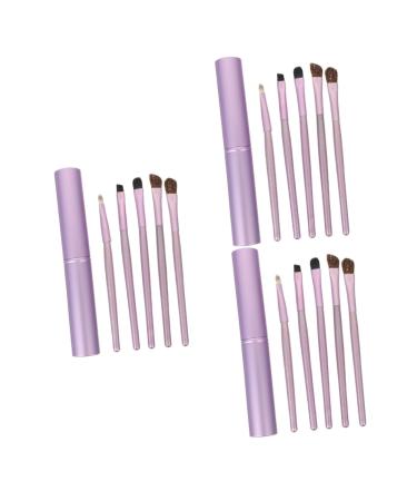 Beavorty 15 pcs Shadow Makeup Tools Female Brush Eyeshadow Lip Women Cosmetic Cosmetics Lips Blending Girl