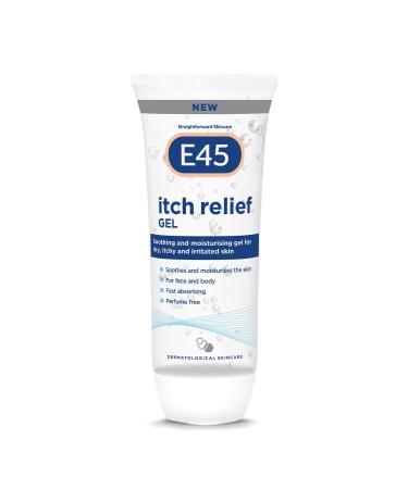 E45 Itch Relief Gel 100ml Face and Body Gel for Dry Skinm Itchy Skin and Irritated Skin - Cooling Gel to Soothe Itchy Skin - Perfume-Free