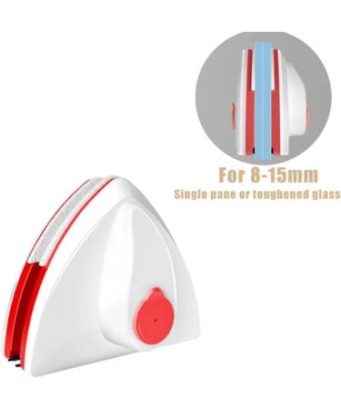 Magnetic Glass Window Cleaning Tool Double Sided Household Special Window Cleaner Automatic Water Discharge Double-layer Wiper Red 8-15mm - Buy Online on GoSupps.com