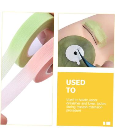 FRCOLOR 60 Rolls Lash Tape Fabric Eyelash Tape Lash Tapes for Eyelash Eyelashes Stickers Eyelash Patches Eyelash Adhesive Tapes Makeup Stuff Extend For Women Non-woven Fabric - Buy Online on GoSupps.com