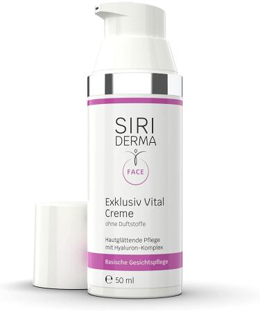 SIRIDERMA Pure Basic Skin Cream Exclusive Vital | 50 ml | Fragrance | Smoothing Care for Demanding and Mature Skin - Buy Online on GoSupps.com