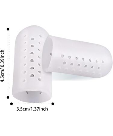 16 Pieces Gel Toe Caps - Silicone Protection for Bubbles Friction & Ingrown Toenails | Breathable Comfort - Buy Online on GoSupps.com