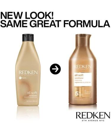 Redken All Soft Conditioner 300ml Double - Buy Online on GoSupps.com
