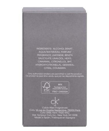 Calvin Klein CK All Eau de Toilette Citrus Unisex Fragrance With Notes of Bergamot Grapefruit Flower Rhubarb & Vetiver Luxury Unisex Perfumes Long Lasting Fragrance 1.6 Fl Oz (Pack of 1) - Buy Online on GoSupps.com